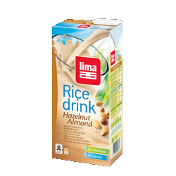 Rice drink noisette-amande 1L LIMA