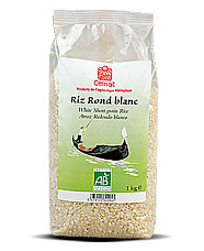Riz rond blanc 1kg CELNAT