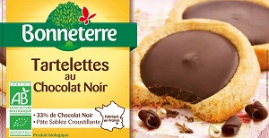 Tartelettes au chocolat noir 125g BONNETERRE